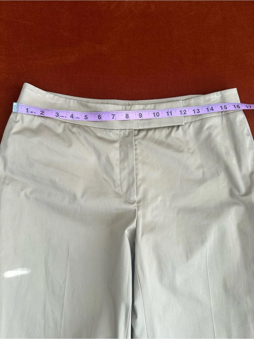 Dana Buchman New With Tags Marci Khaki Pants Lined Size 8